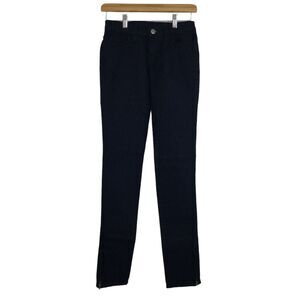 Ksubi Womens Super Skinny Zip Denim Jeans Blue Squawk Rinse Cotton Size 24 NWT